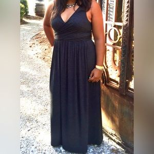 LOFT Knit Maxi Dress